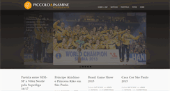 Desktop Screenshot of piccoloinamine.com